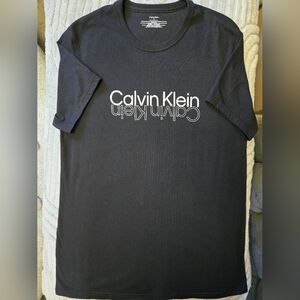 Calvin Klein Men's Black T-Shirt Unisex Medium